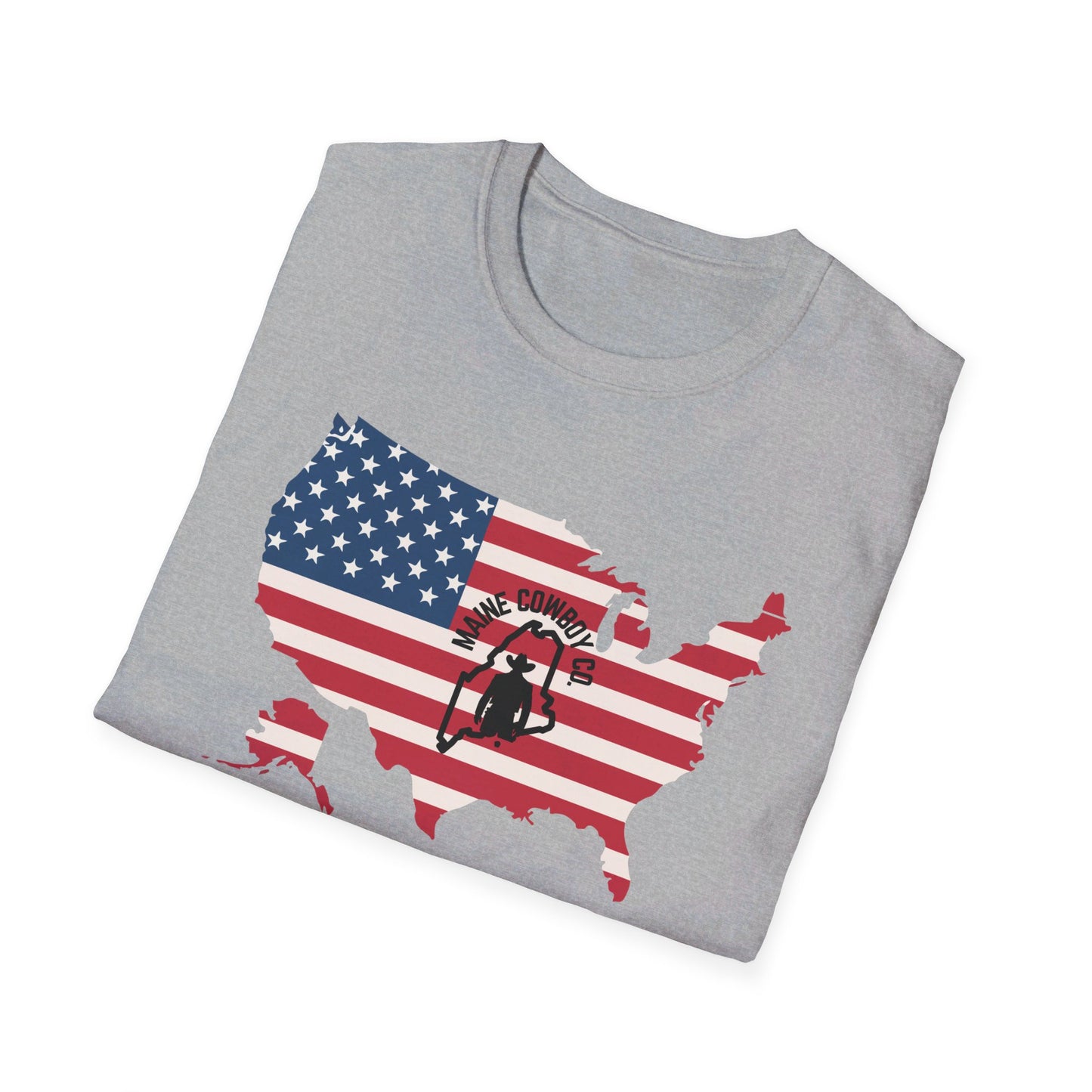 Softstyle United States Flag T-Shirt