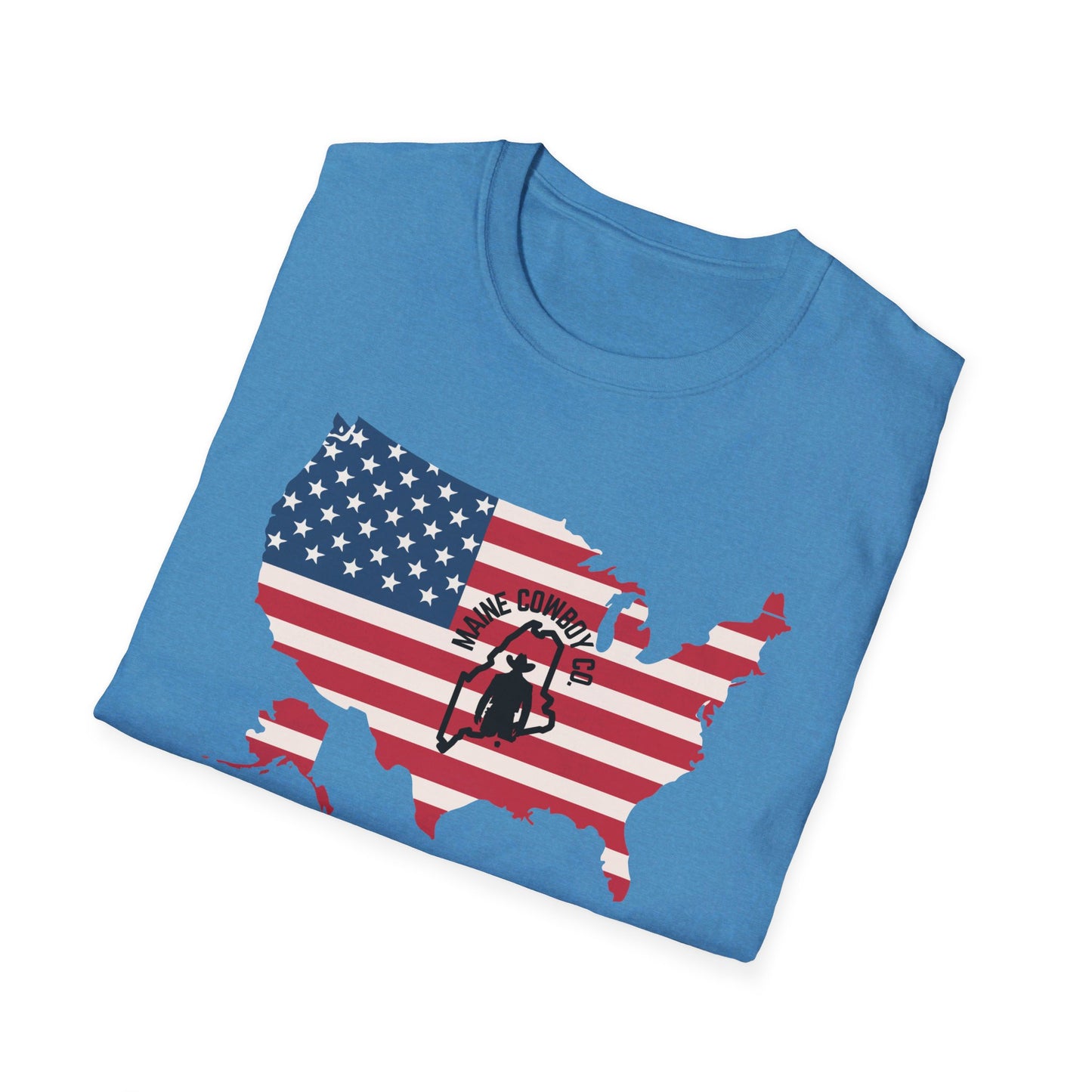 Softstyle United States Flag T-Shirt