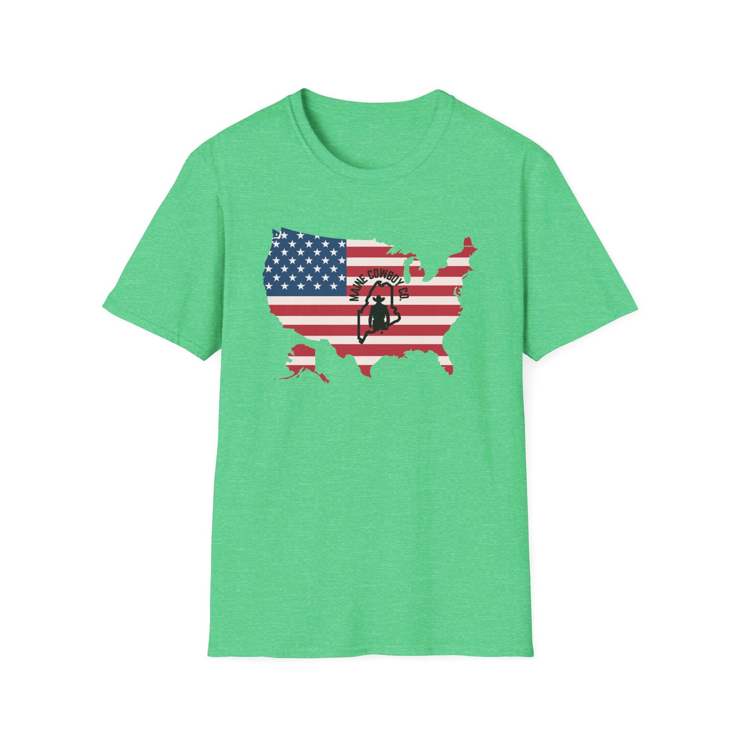 Softstyle United States Flag T-Shirt