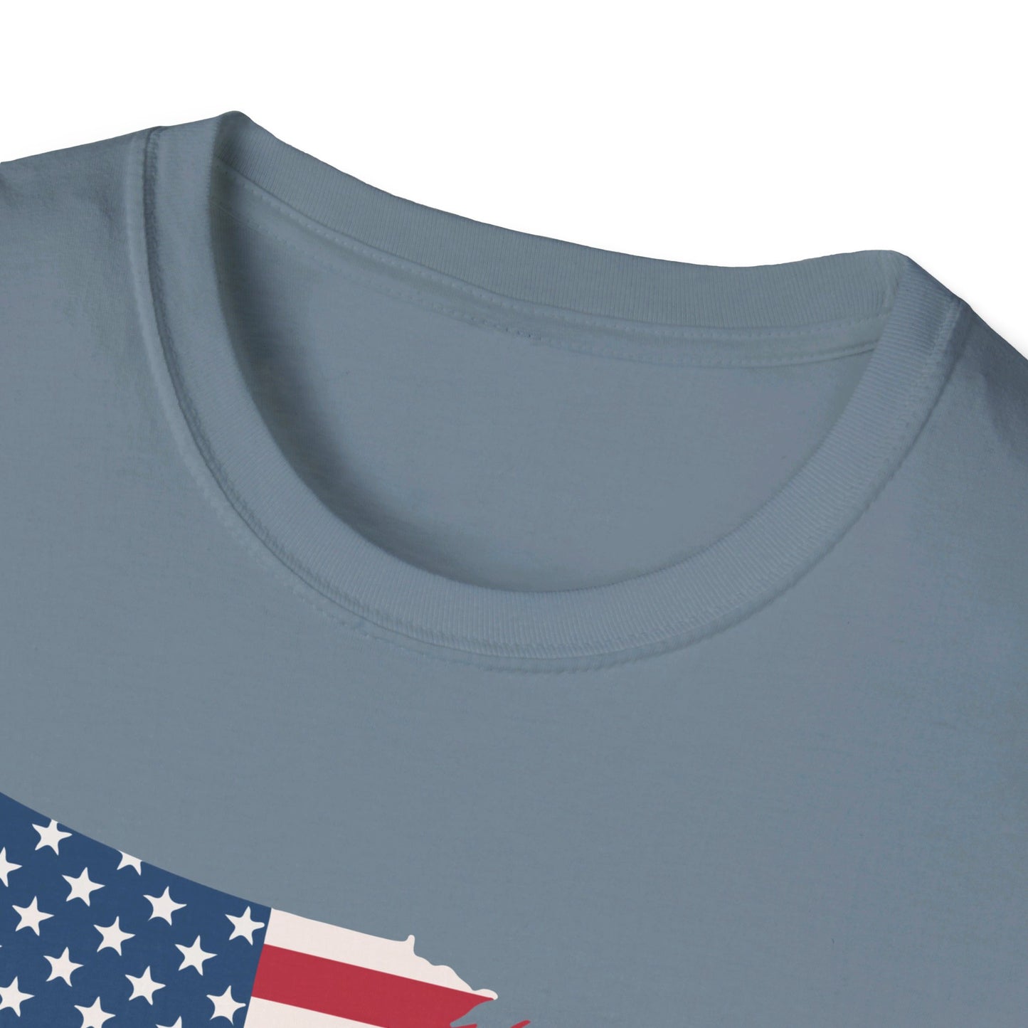 Softstyle United States Flag T-Shirt