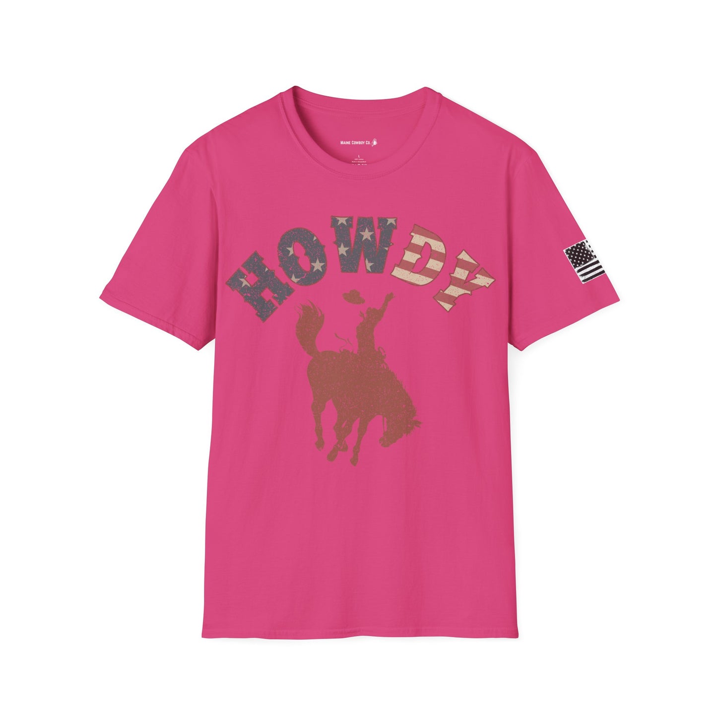 Howdy Graphic Unisex T-Shirt | Perfect for Casual Days, Gift for Rodeo Fans, Country Music Lovers, 4th of July, Summertime Style