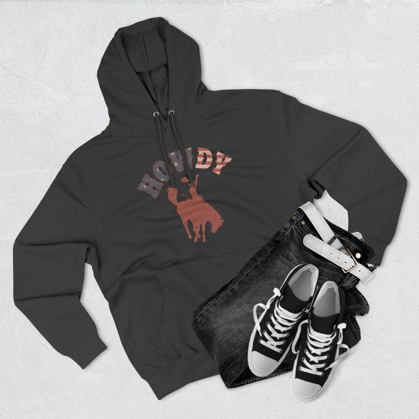 Howdy Fleece Hoodie | Cozy Western Style Sweatshirt | Perfect for Casual Outings, Gifts for Cowpoke Lovers, Rustic Home Wear, [...]