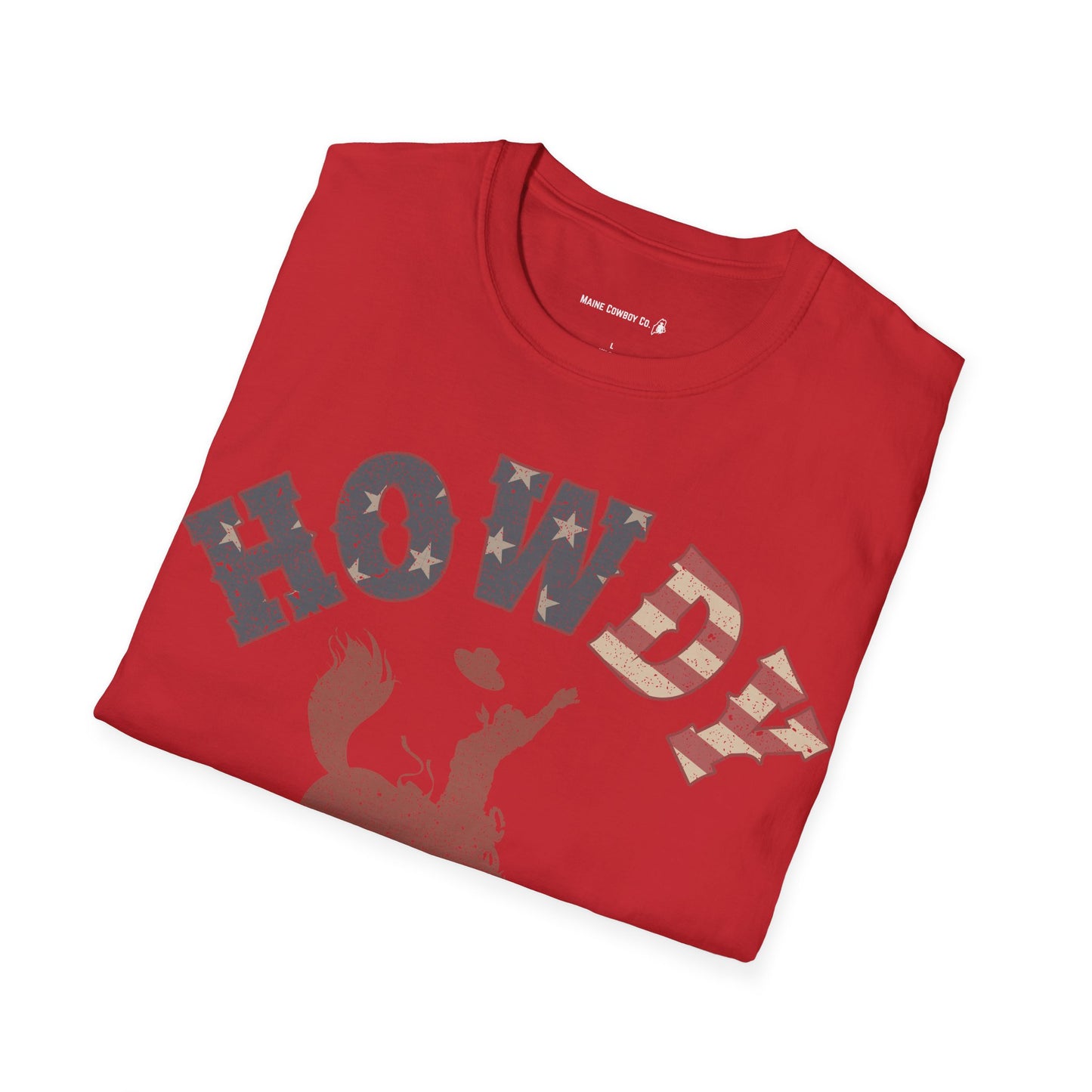 Howdy Graphic Unisex T-Shirt | Perfect for Casual Days, Gift for Rodeo Fans, Country Music Lovers, 4th of July, Summertime Style