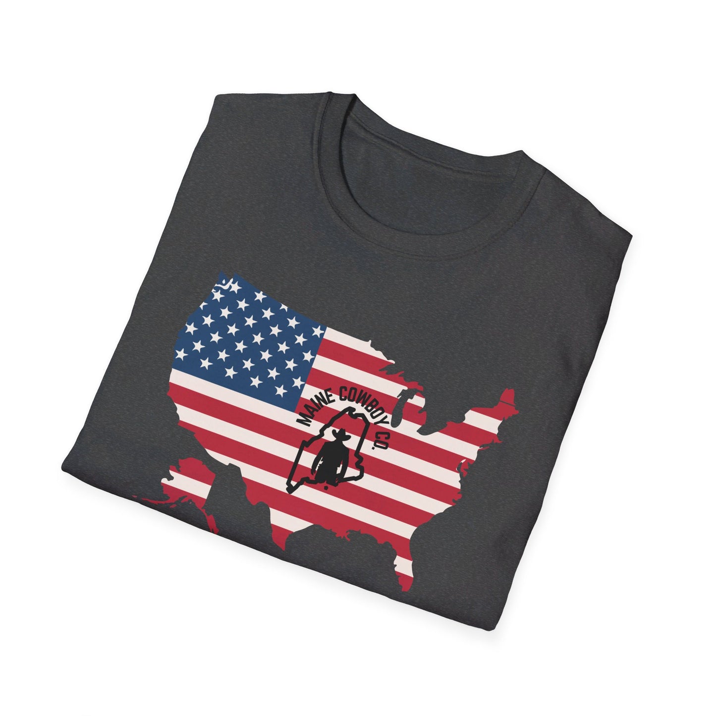 Softstyle United States Flag T-Shirt