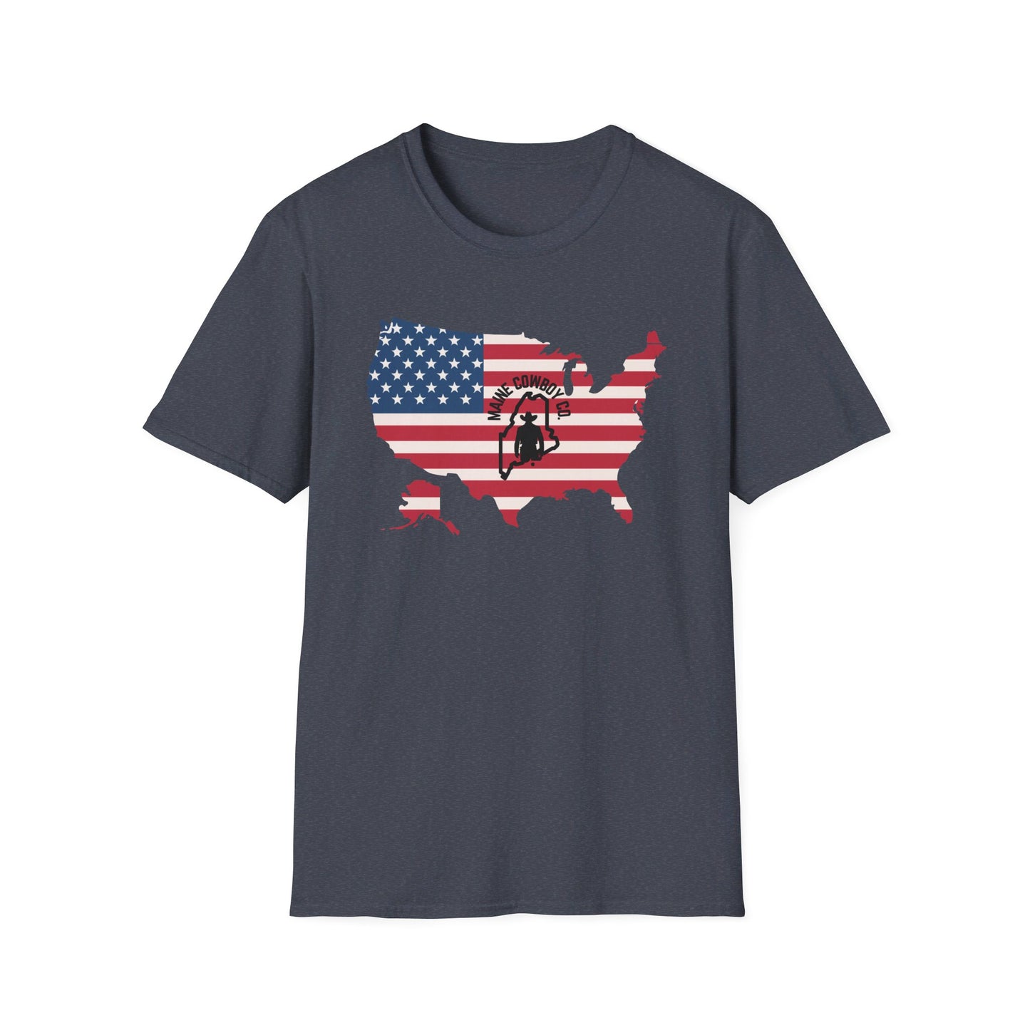 Softstyle United States Flag T-Shirt