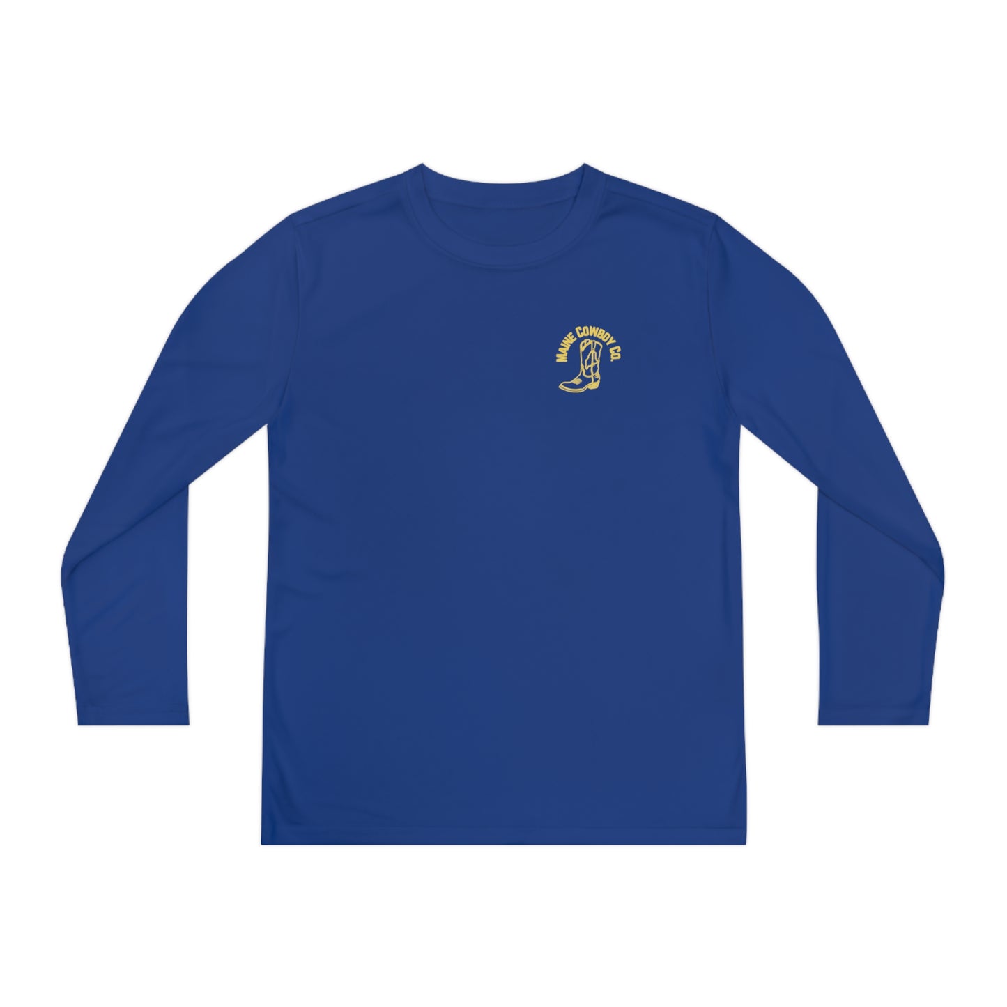 Youth Maine Cowboy Logo Long sleeve