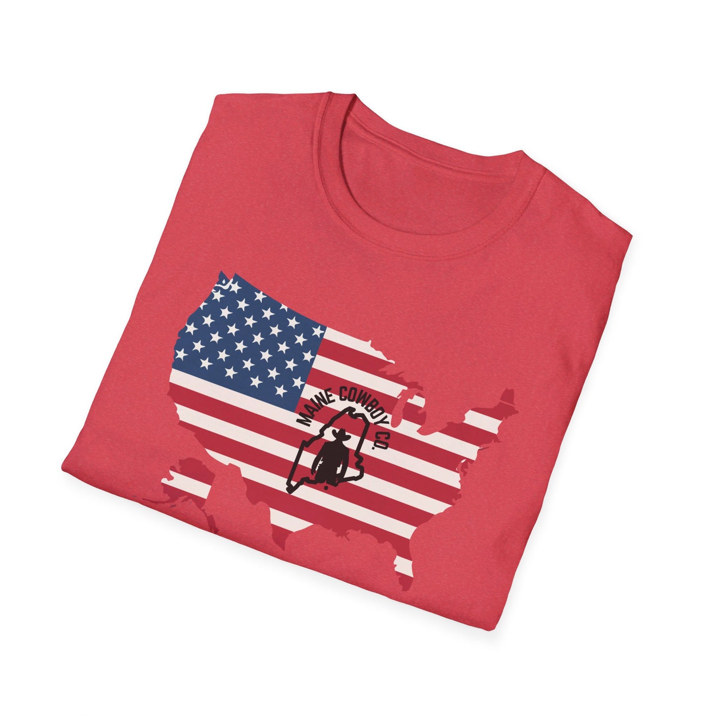 Softstyle United States Flag T-Shirt