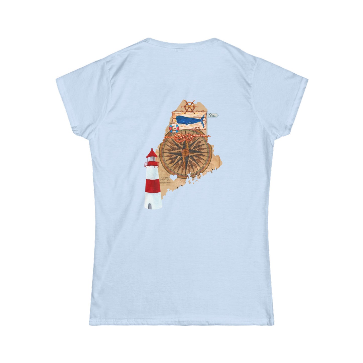 Softstyle See The Sea Tee