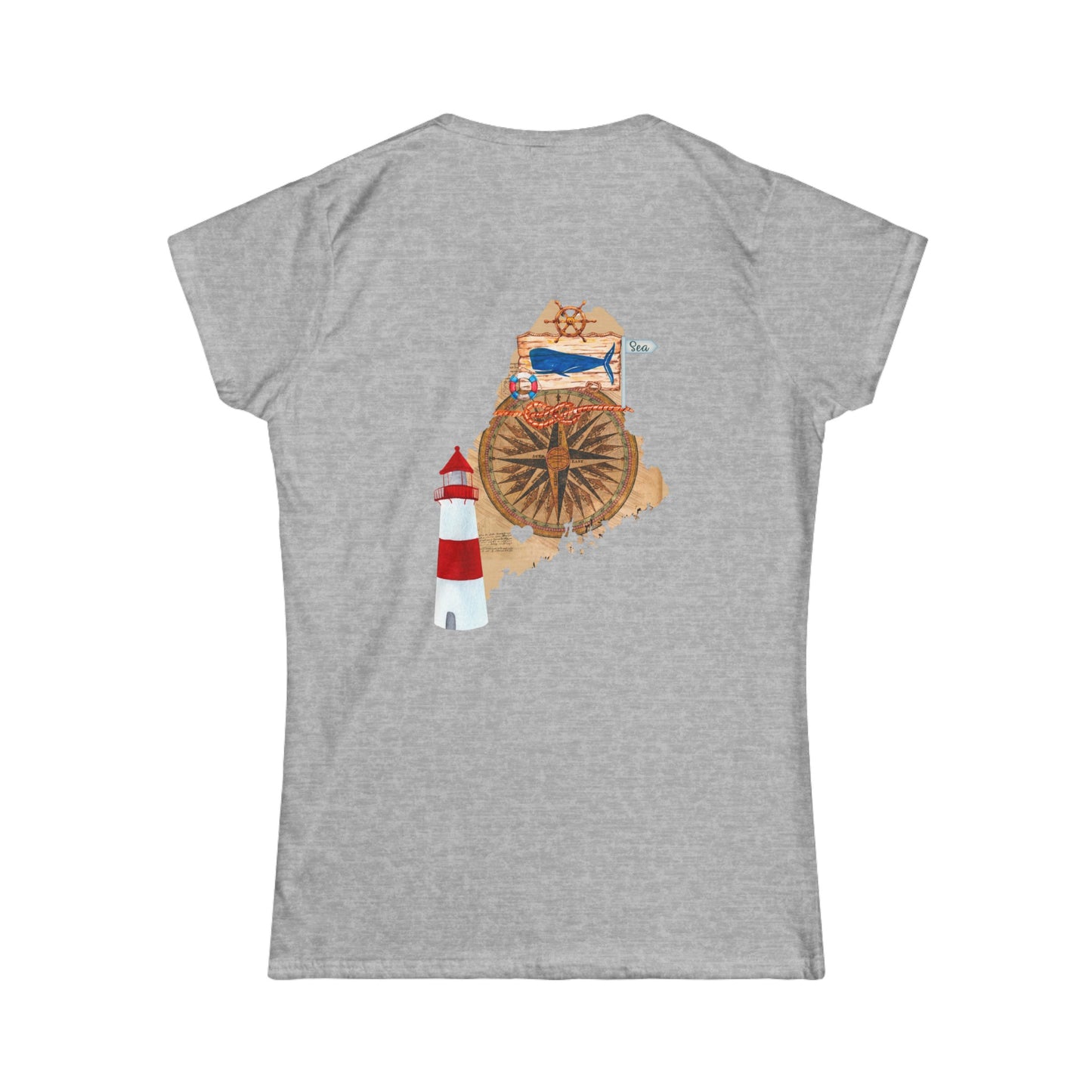 Softstyle See The Sea Tee