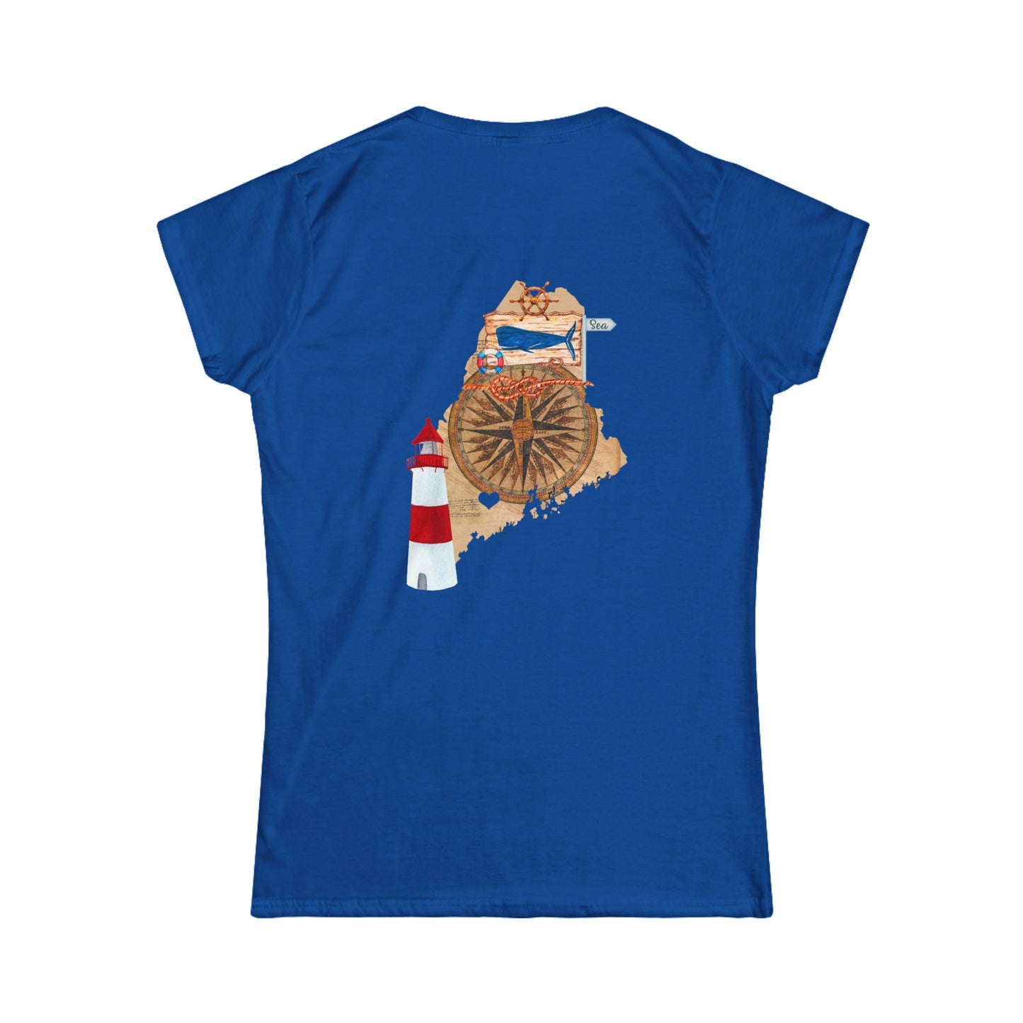 Softstyle See The Sea Tee